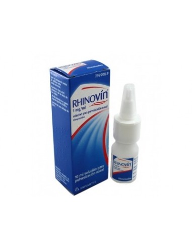 RHINOVIN 0.1% NEBULIZADOR 10 ML