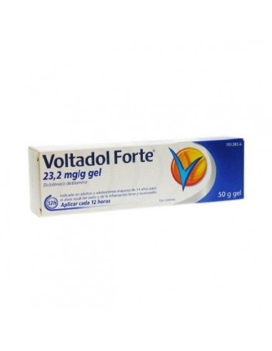 VOLTADOL FORTE 20 MG/G GEL TOPICO 50 G