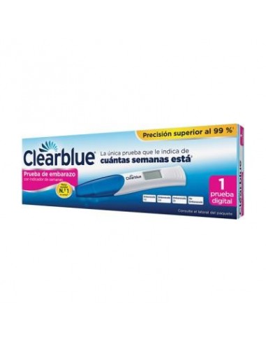 CLEAR BLUE DIGITAL TEST EMBARAZO 1 UN