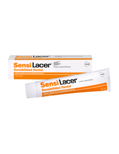 LACER SENSILACER FLUOR PASTA 125ML