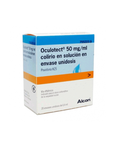 OCULOTECT 5% MONODOSIS 0.4ML